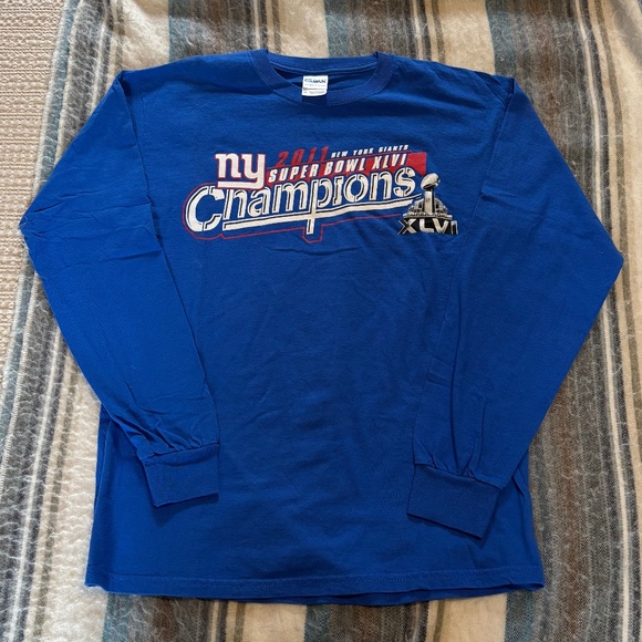 New York Giants 2011 Super Bowl Champions Shirt - Picture 1 of 4